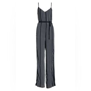 Rag & Bone Rosa Jumpsuit in Navy Stripe
